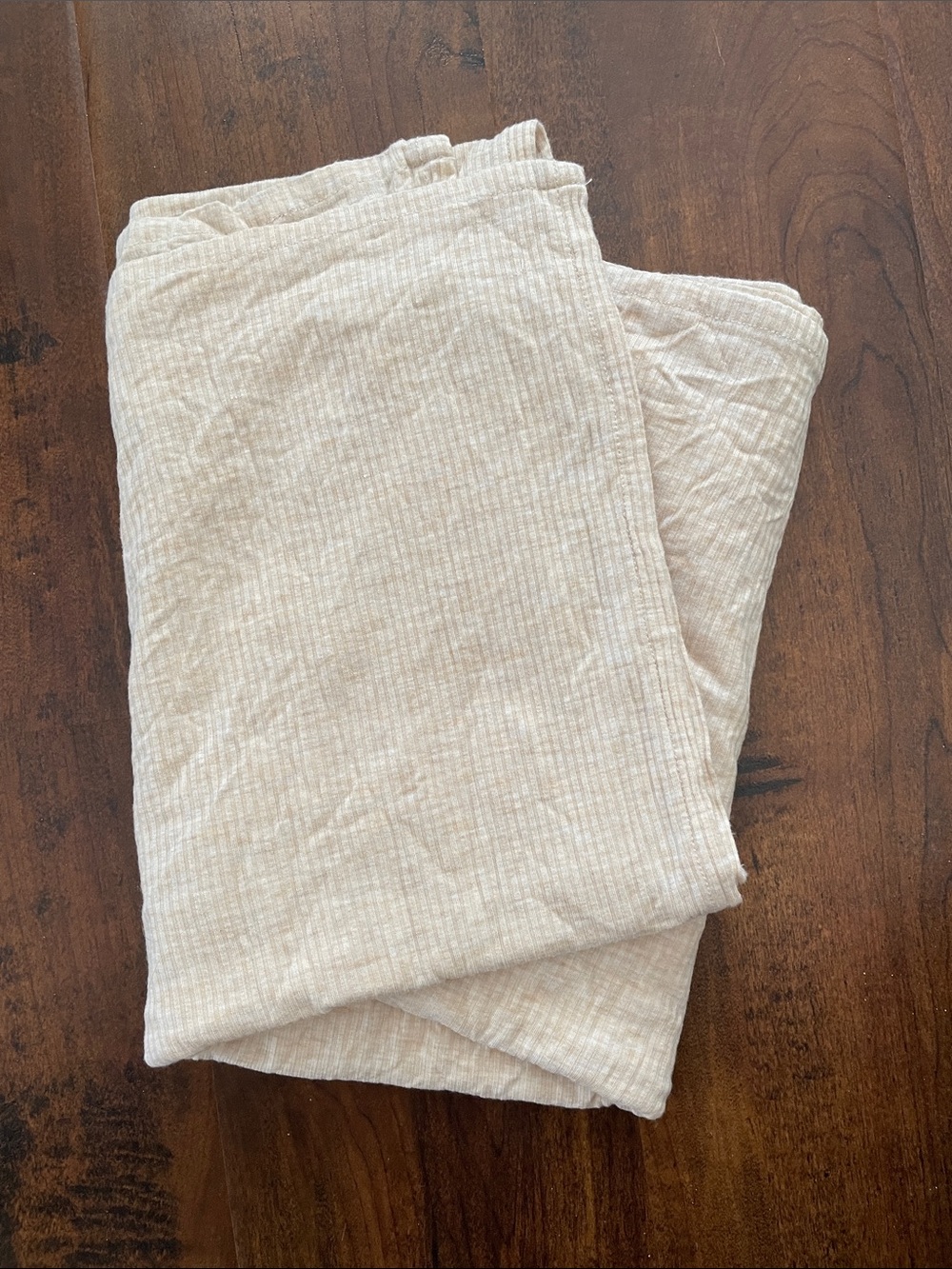 Little Sleepies ribbed swaddle blanket